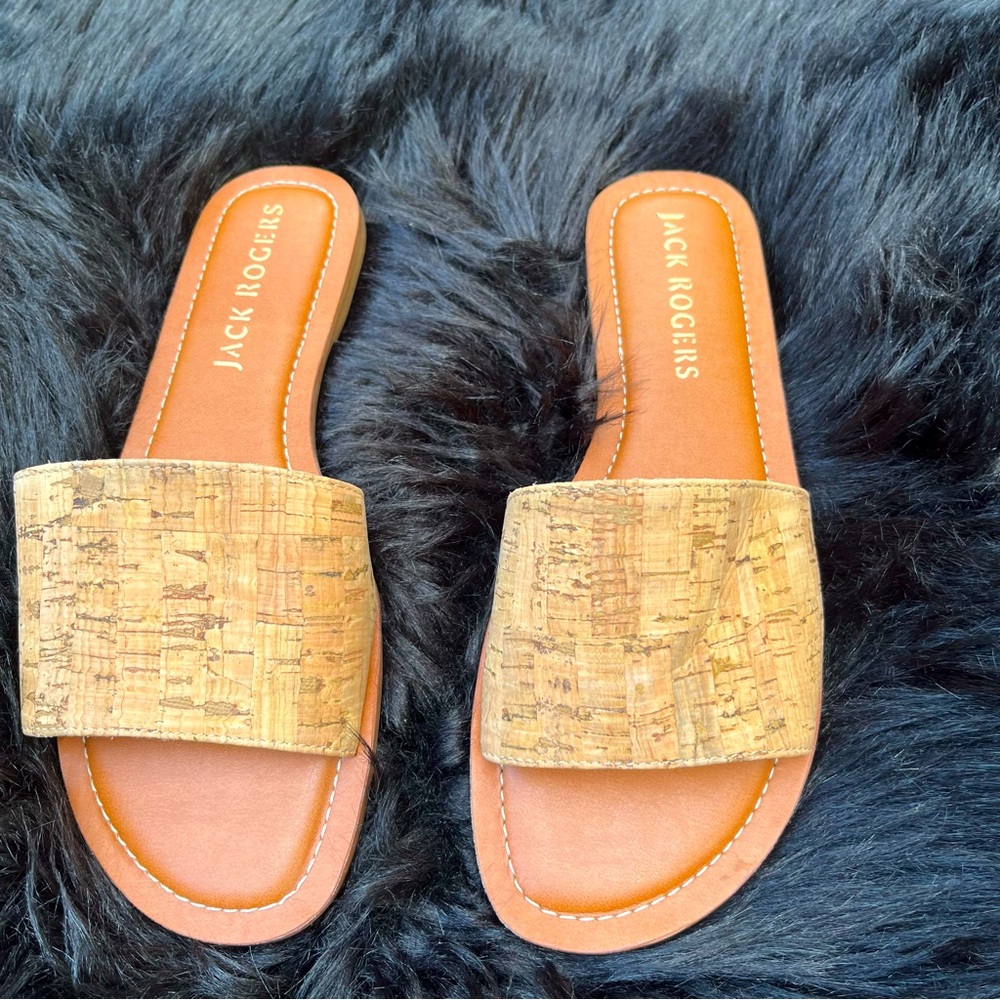 Jack Rogers Cork Flat Sandals